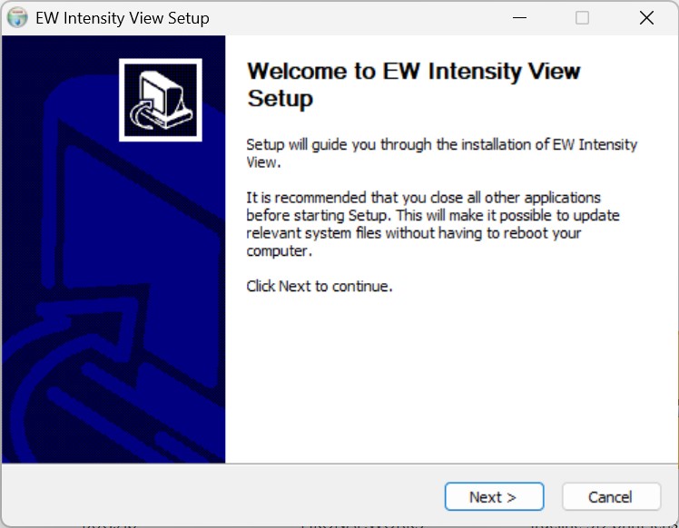 Setup welcome page